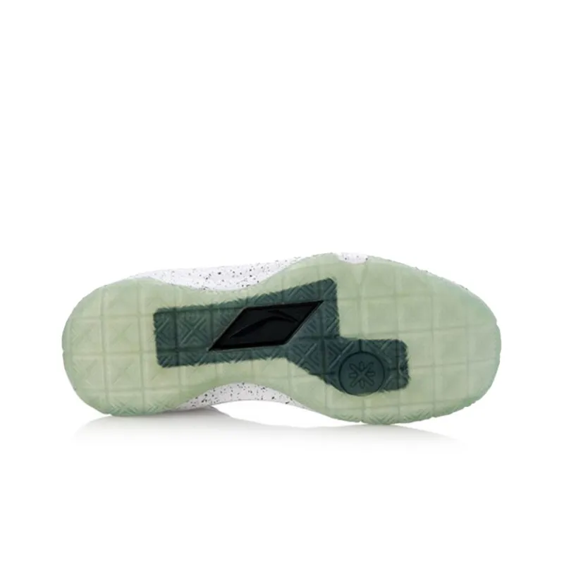 LiNing All In Team 3.5 Cushioning, Slip Resistant, And Abrasion Resistant High Top Basketball Shoes Men's Gray White-3