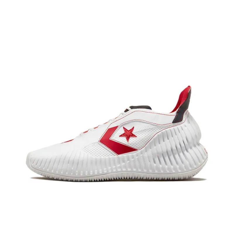 Converse All Star Bb Prototype Cx Mid White University Red-0