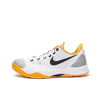 Nike Venomenon 4 Anti Slip And Wear Resistant Balance Low Top Basketball Shoes Men's White Black Yellow