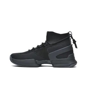 EQLZ EQUALIZER Zero Evo Wear Resistant Mid Top Basketball Shoes Men's Black