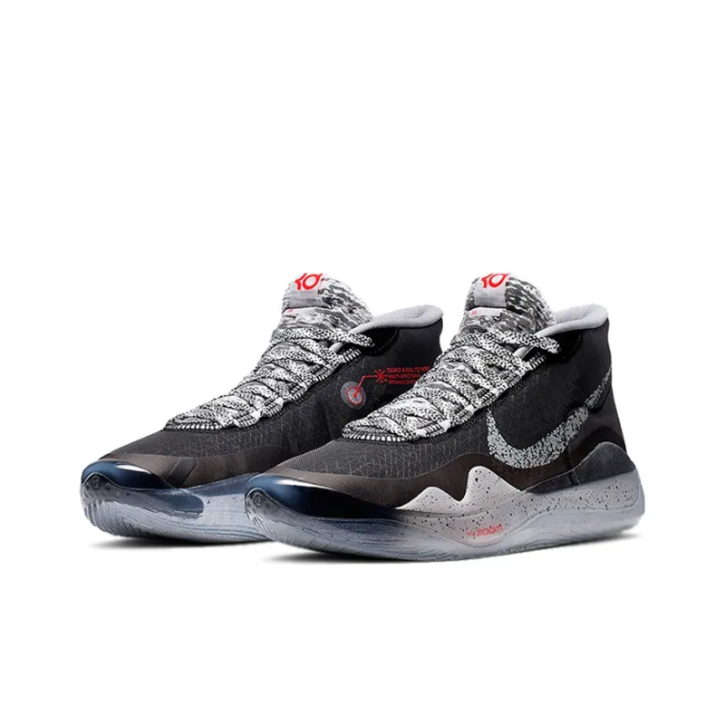 Nike Zoom Kd 12 Black Cement-2