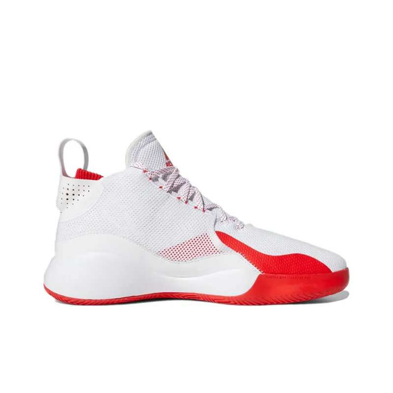 Adidas D Rose 773 Cloud White Vivid Red-1