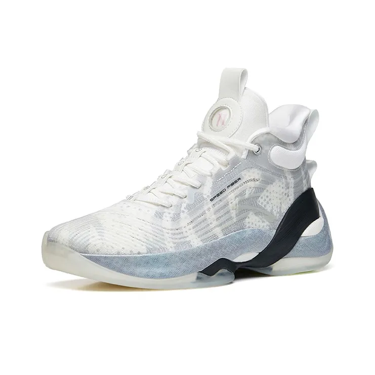 Anta KT7 Pro Nitrogen Technology Low-Top Performance Basketball Shoes Men's Gray White-4