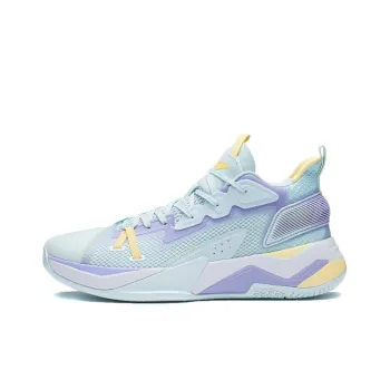 LiNing Fighting Falcon Cushioning Rebound Low Top Performance Basketball Shoes Men's Blue