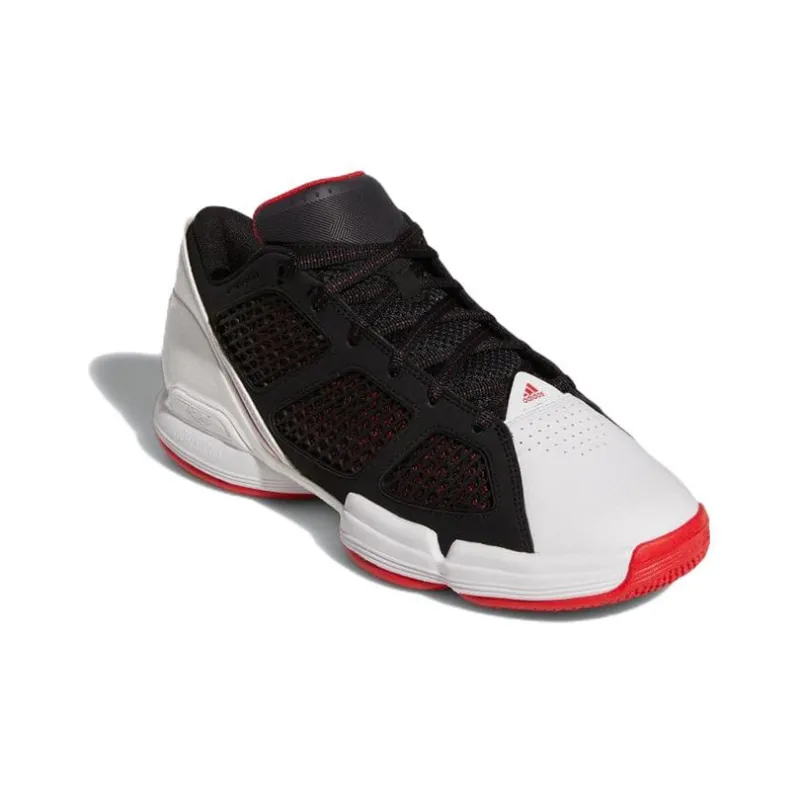 Adidas Adizero Rose 1.5 Low Restomod Core Black Vivid Red-2