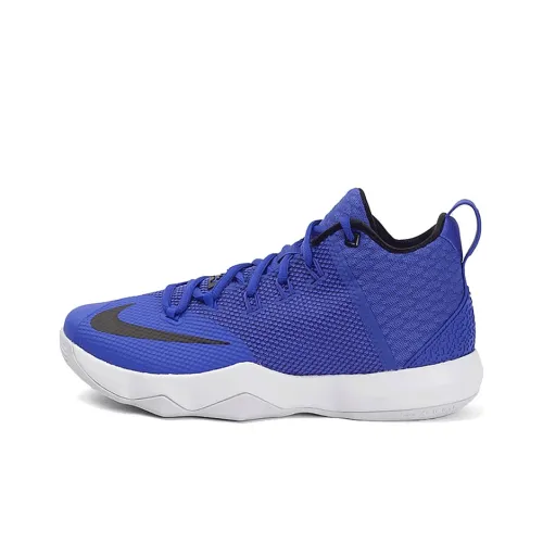 Nike Ambassador 9 Basketball Shoes Men Mid-Top Blue/Black/White