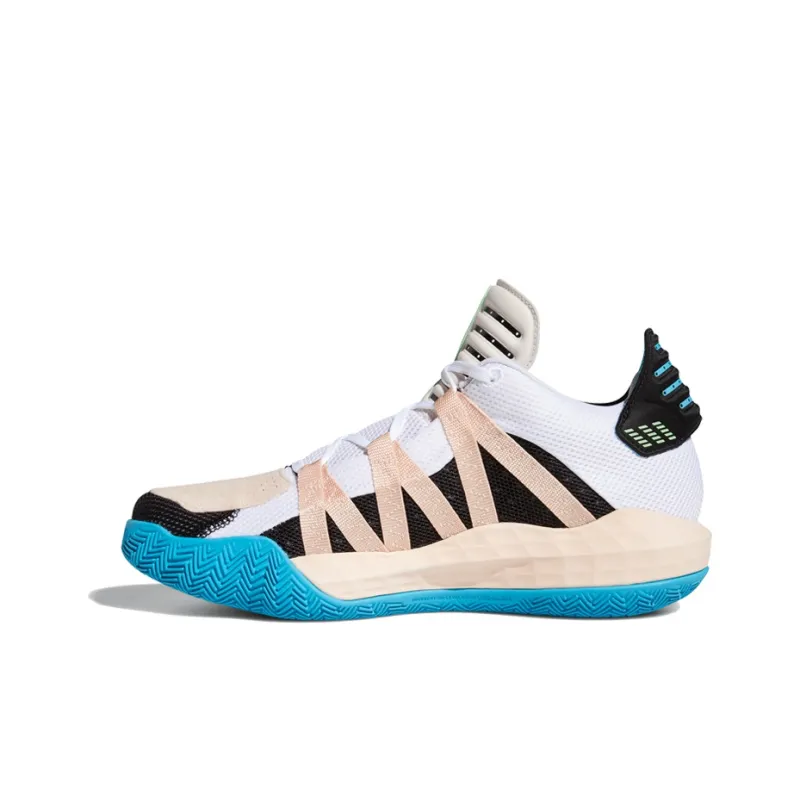 Adidas Dame 6 Black Pink Mint-0