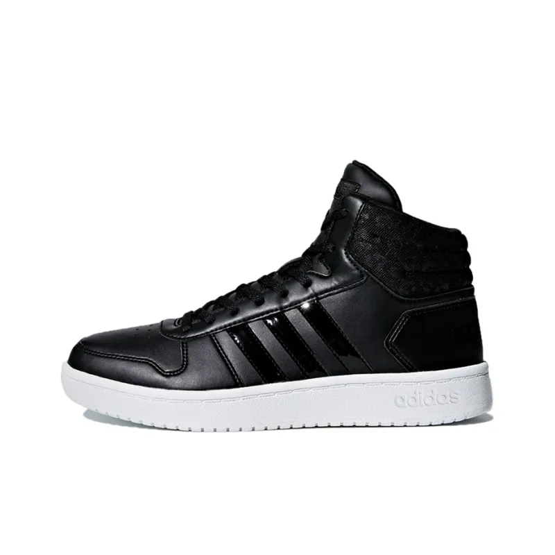 Adidas Hoops 2.0 Mid 'Black White' Women's-0