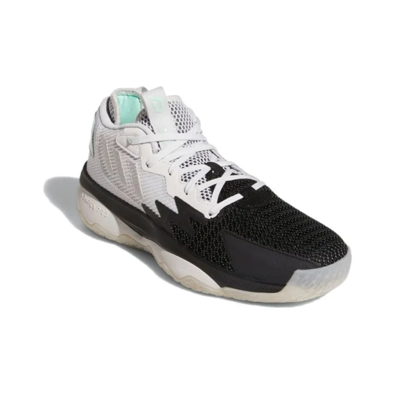 Adidas Dame 8 Grey Black-2