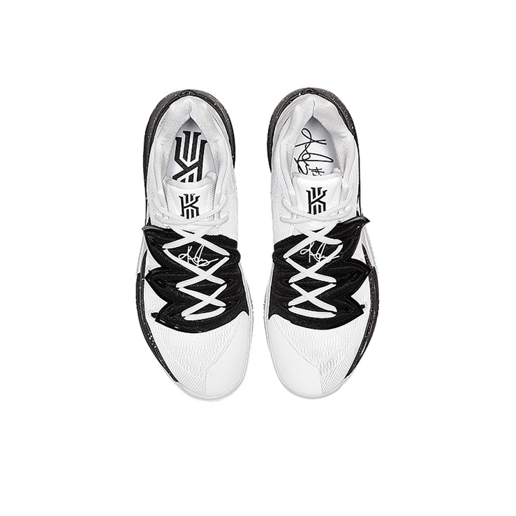 nike kyrie 5 team white black