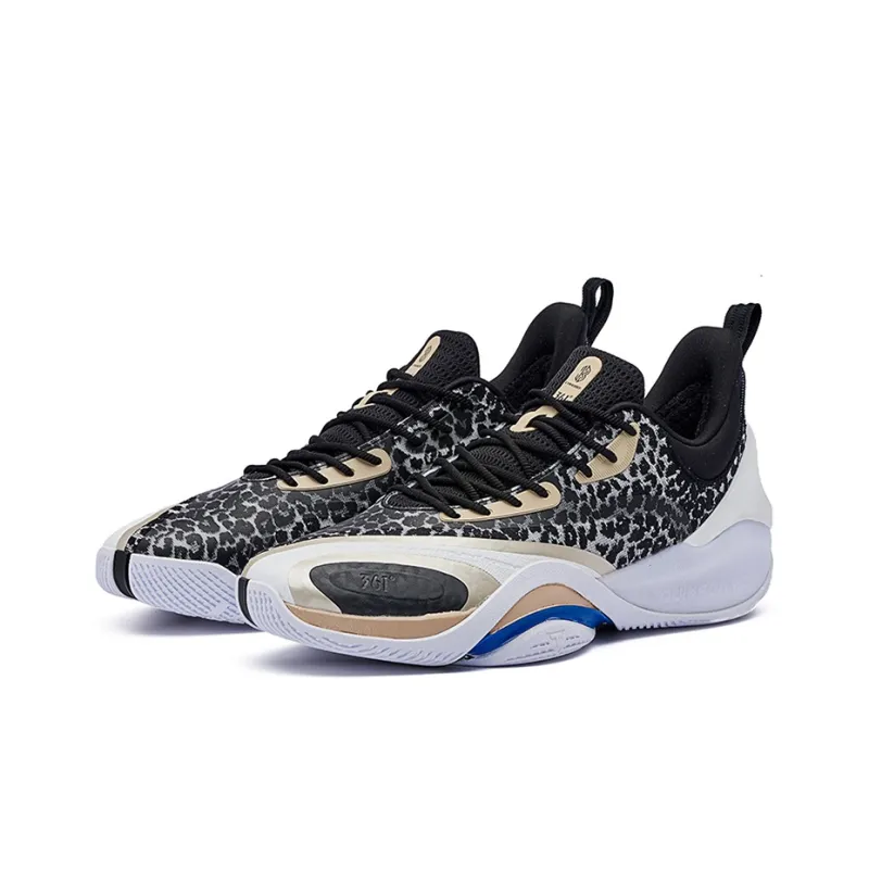 361° Slip Resistant Abrasion Resistant Shock Absorbers Low Top Basketball Shoes Men's-2