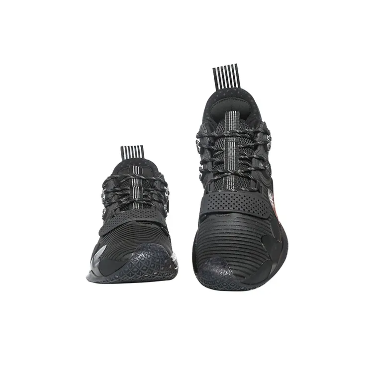 LiNing WOW 8 Wade Way 8 'Enough Is Enough' Cushioning Anti Slip And Wear Resistant Mid Top Basketball Shoes Men's Black-2