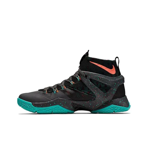 Nike Ambassador Basketball Shoes Men High-Top Black/Green