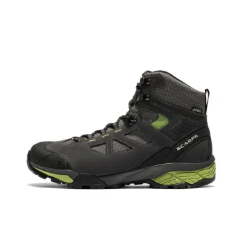 SCARPA ZG Lite Hiking / Trekking Shoes Men High-Top Dark Gray/Spring Green