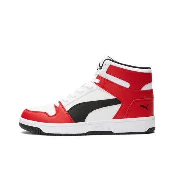 PUMA Rebound LayUp Sl 'White High Risk Red'