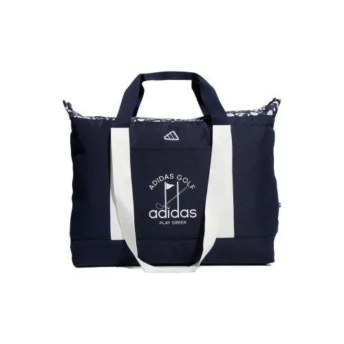 Adidas Polyester Tote Bag Shopping Bag Golf Bag Handbag Regular Men's Marine Blue/White