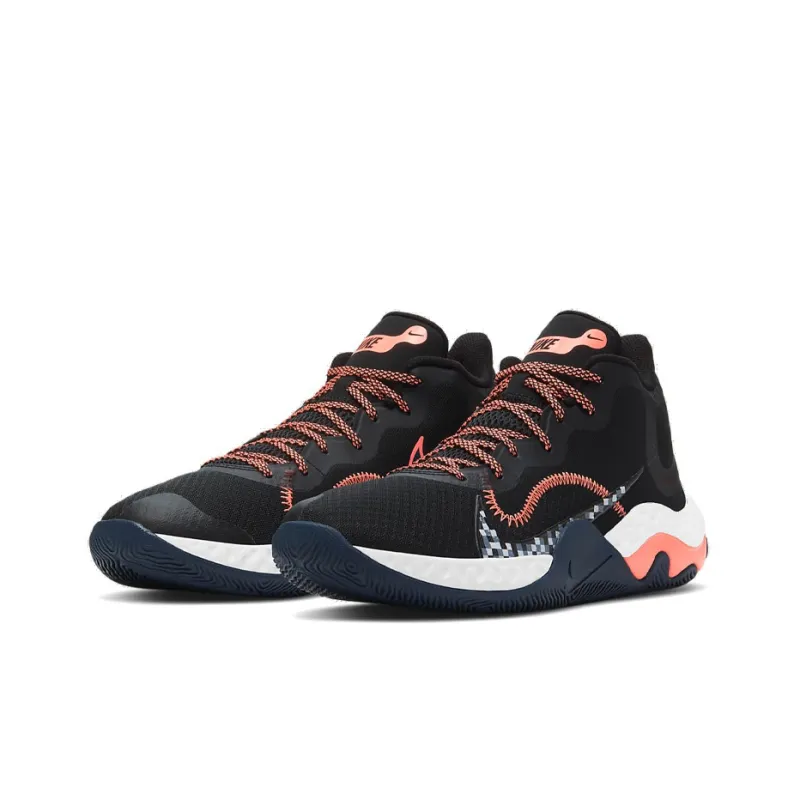Nike Renew Elevate Black Bright Mango-2