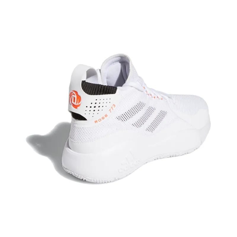 D Rose 773 Adidas 2020 'White Solar Red'-3
