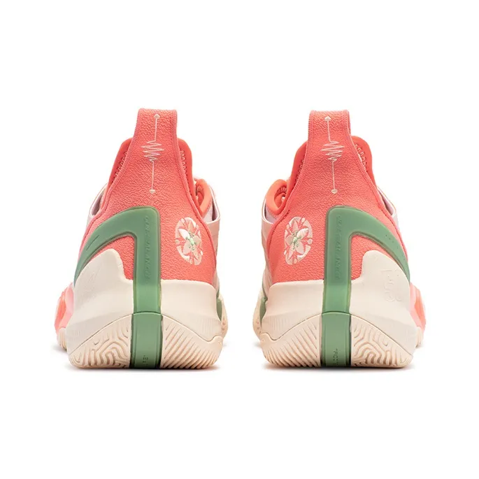 361° AG3 Pro Basketball Shoes Men Low Top Pink/Green-3