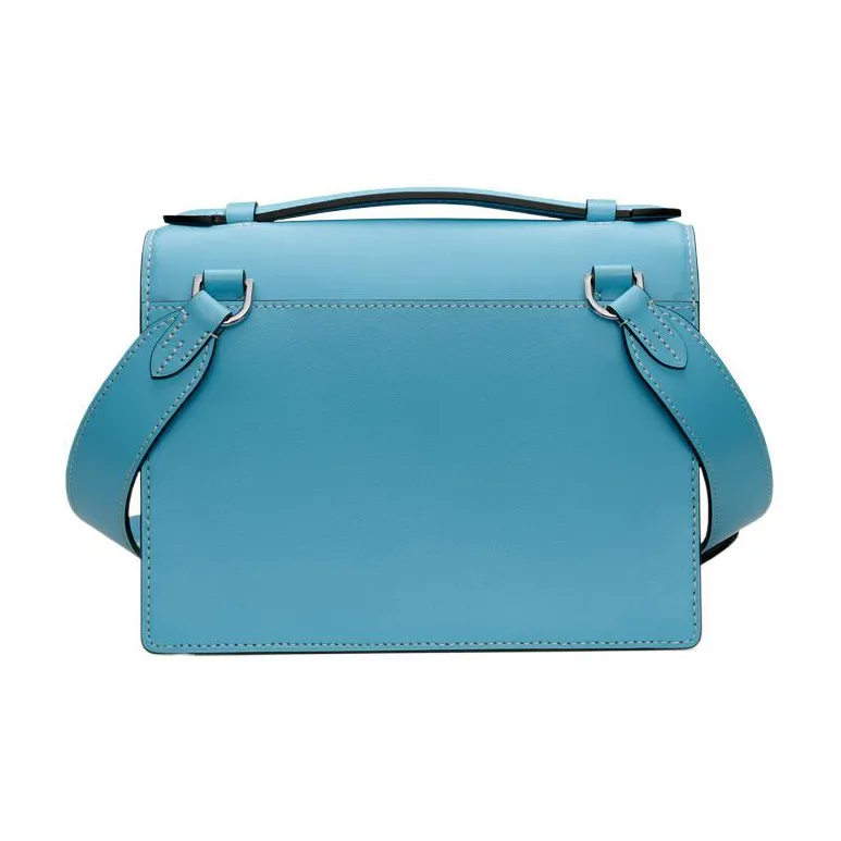 Moynat Soft Calfskin Crossbody Bag, Shoulder Bag Women's Blue-2