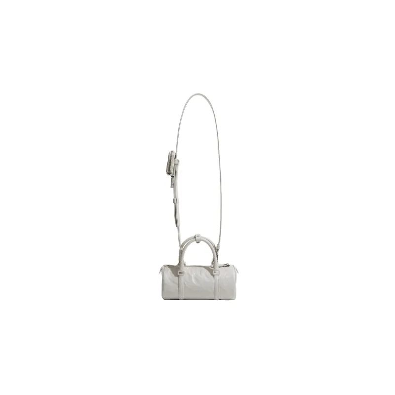 PRADA Leather Shoulder Bag, Crossbody Bag, Handbag Regular Women's White-3