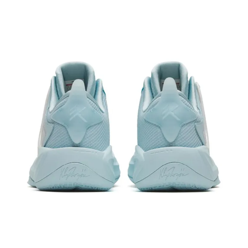 Anta Hussars 8 Abrasion Resistant Breathable Low Top Basketball Shoes Men's Blue White-3