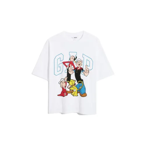 GAP X Popeye Co-branded Series T-Shirts Unisex