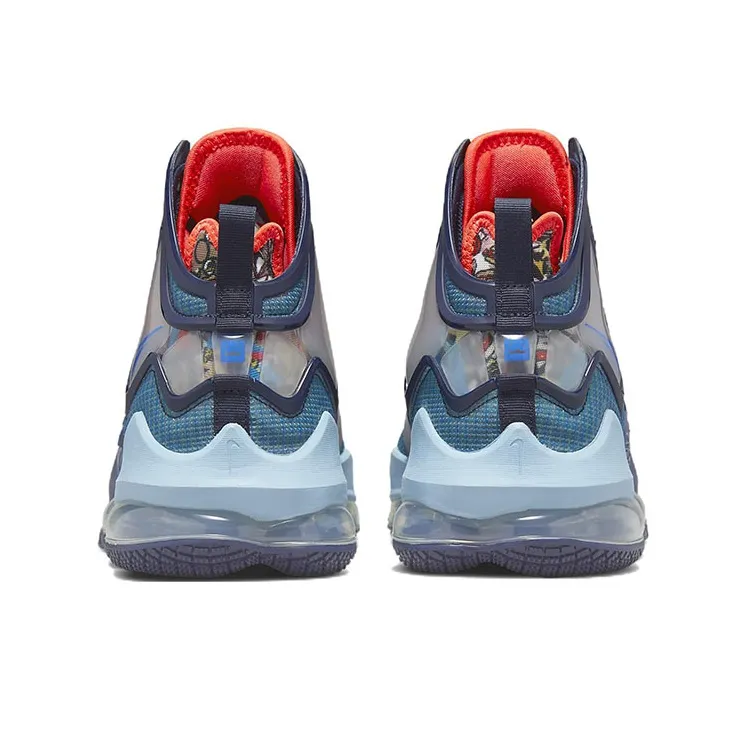 Nike LeBron 19 'Fast Food Dutch Blue'-4
