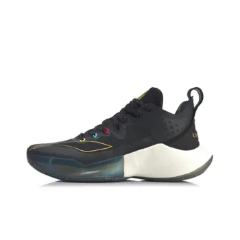 LINING Sound 8 Low Basketball Shoes Men Low Top Black