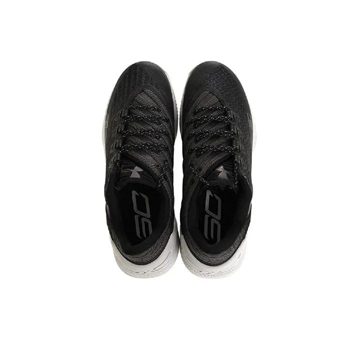 Under Armour Curry 3 Low 'Black White'-3