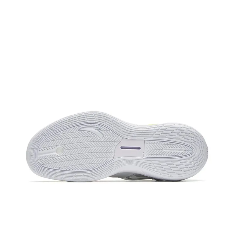 ANTA GH3 Basketball Shoes Men Low Top White/Red/Purple-4