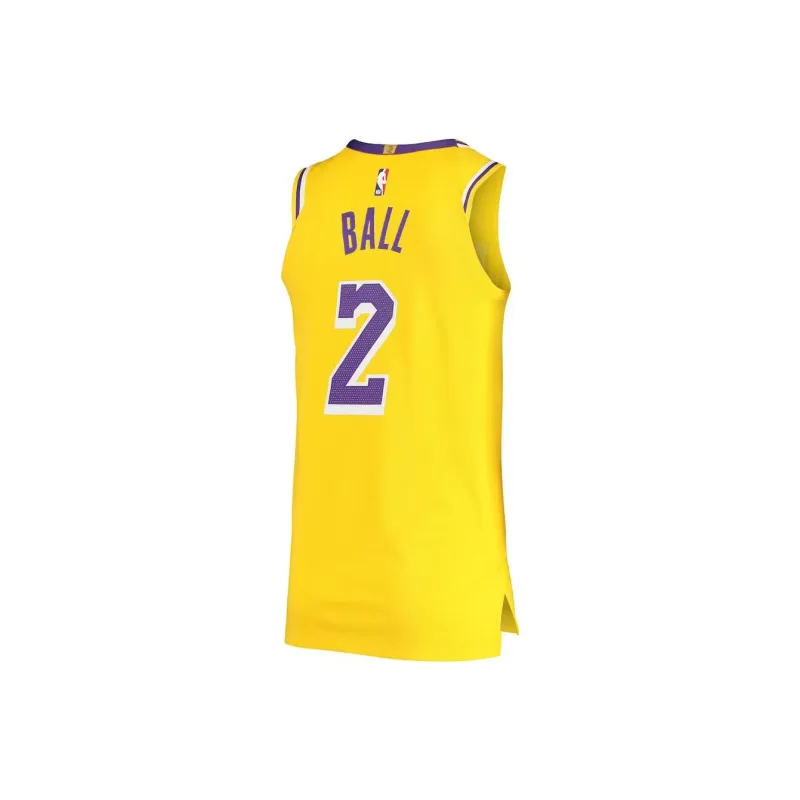Nike Nike X NBA Basketball Jerseys Men's Yellow-1