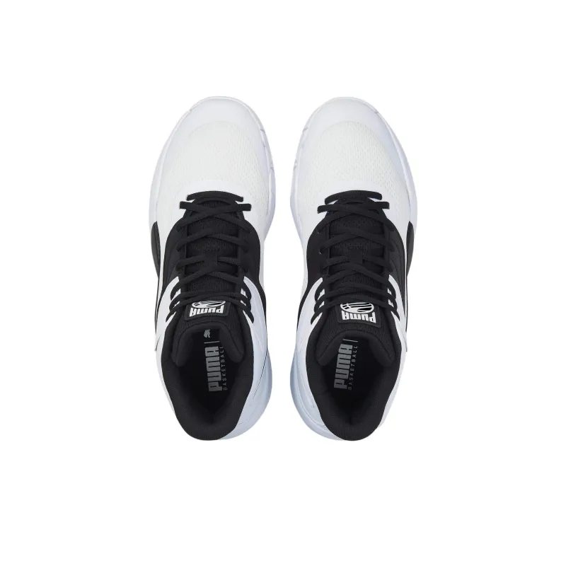 PUMA Triple Mid 'White Black'-2