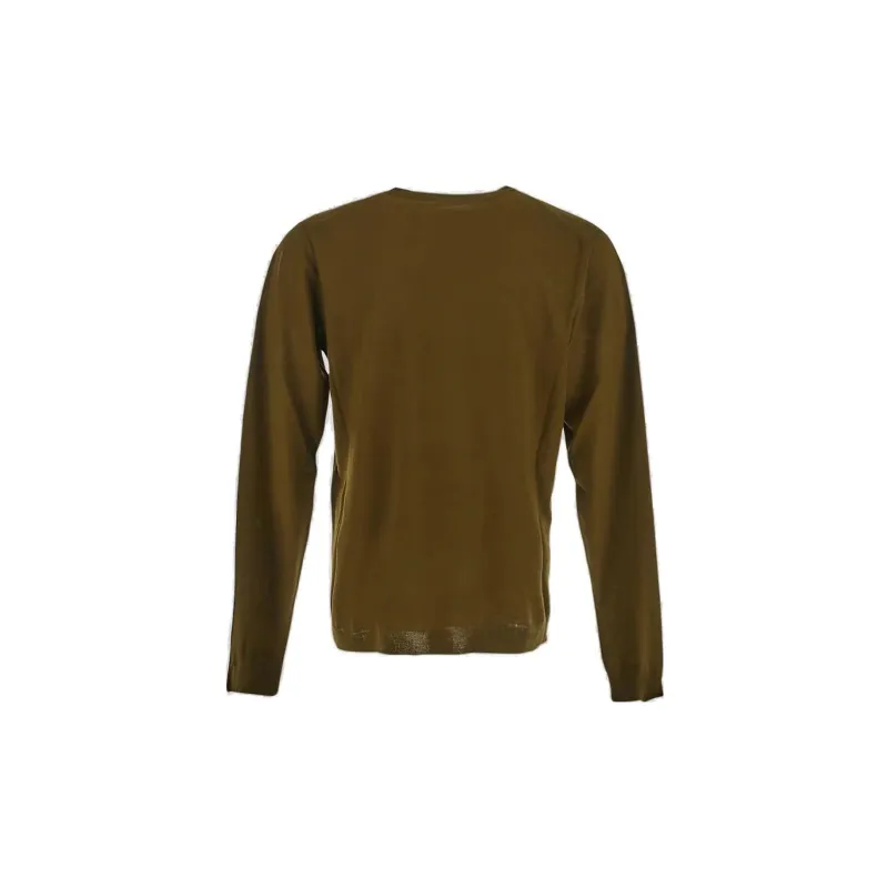 GUCCI Logo Embroidered Crewneck Sweater-1