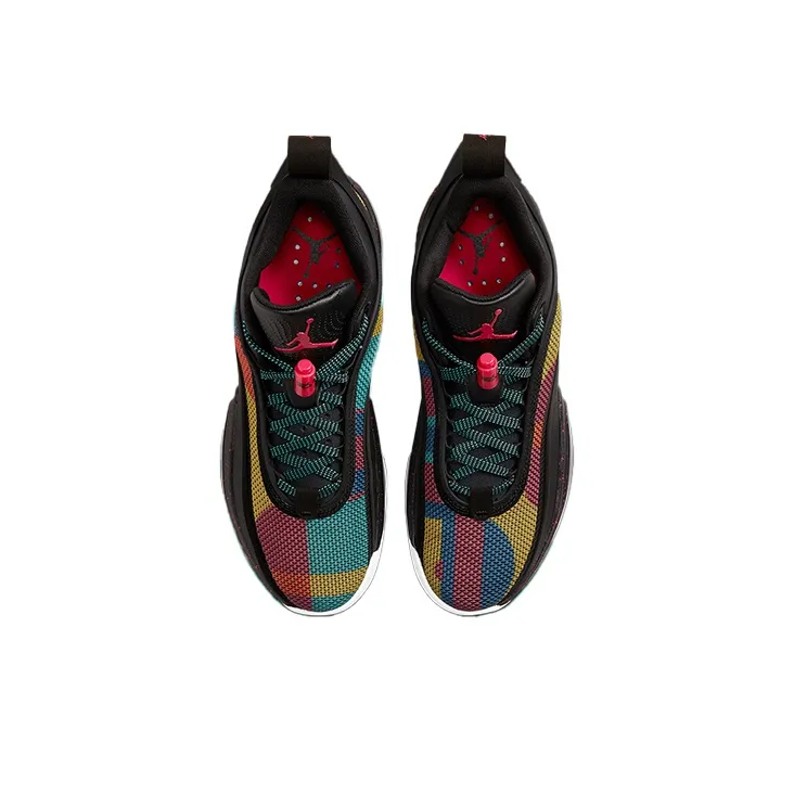 JORDAN 36 Low 'Black Multi Color'-3