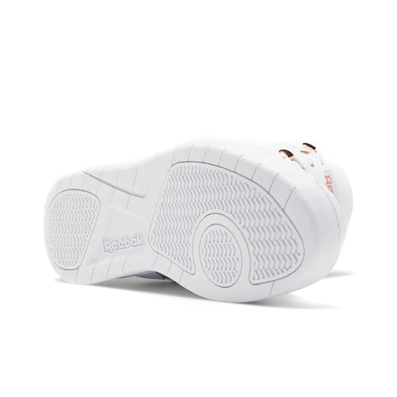 Reebok Royal BB4500 Cushioning Anti-Slip And Wear-Resistant High-Top Performance Basketball Shoes Women's White-4
