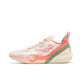 361° AG3 Pro Basketball Shoes Men Low Top Pink/Green