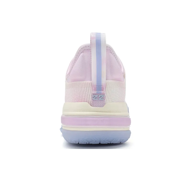 PEAK Wiggins AW1 Integrated Version, Taichi Mid Top Performance Basketball Shoes Women's Camellia Pink-4
