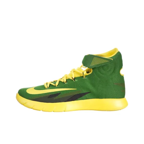 Nike Hyperrev Basketball Shoes Men High-Top Green/Yellow