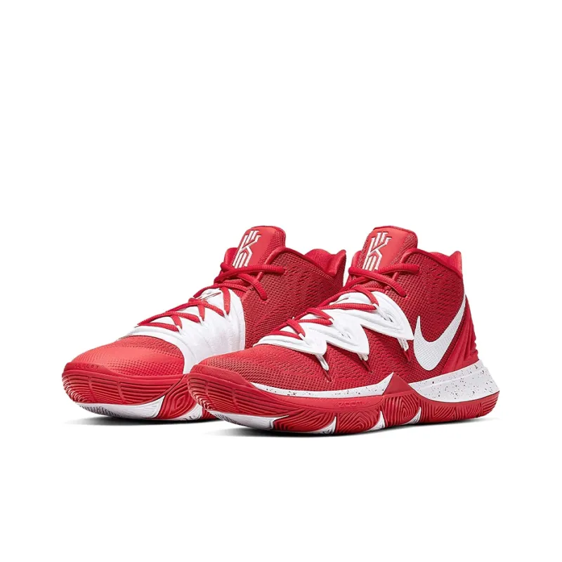 Nike Kyrie 5 Team University Red White-1