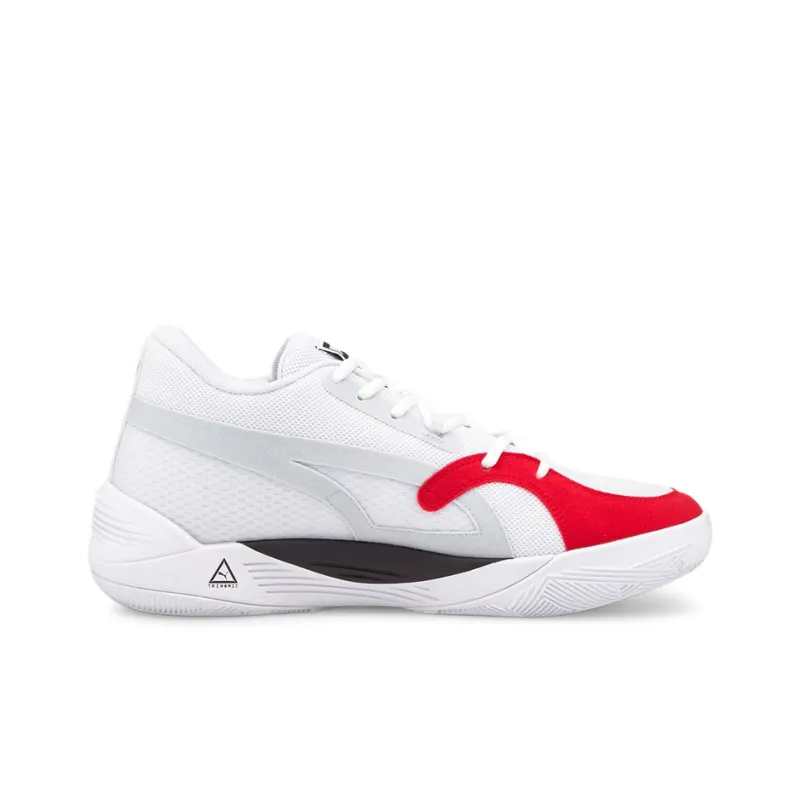 PUMA Trc Blaze Court 'White Red Black'-1