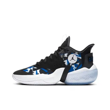JORDAN React Elevation 'Fractal Pattern Black Racer Blue'