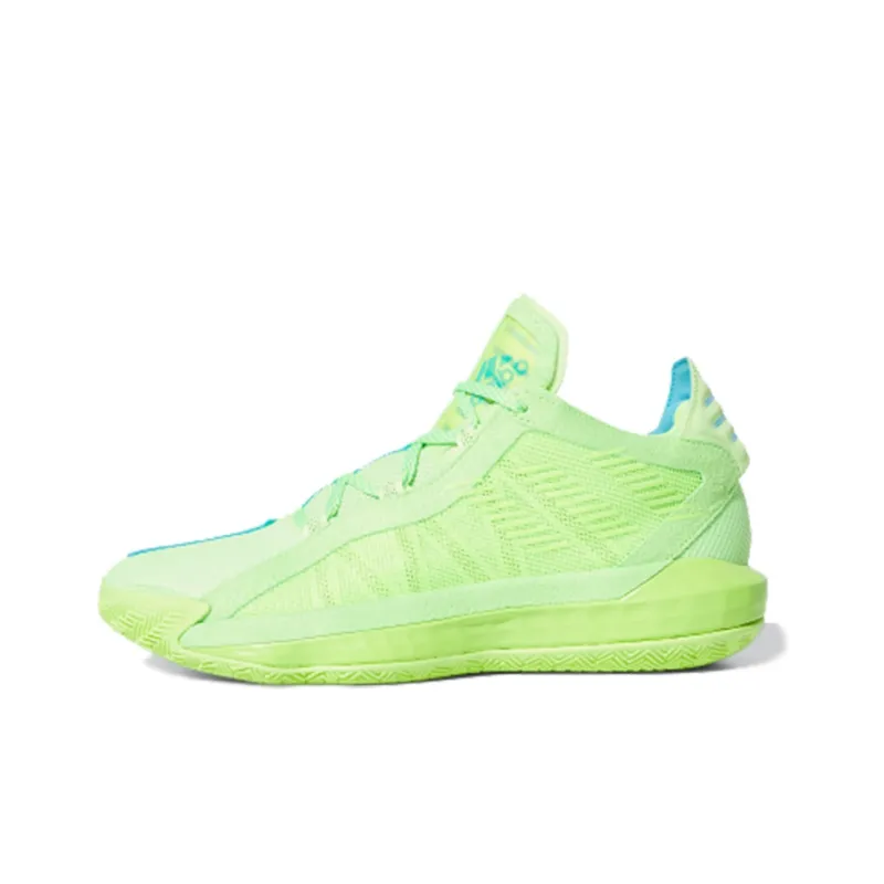 Adidas Dame 6 Signal Green-0