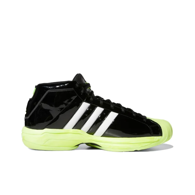 Adidas Pro Model 2G Shoes Black/White/Yellow-1