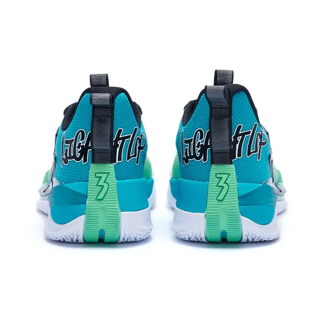 361° B1G3 3.0 Cushioned Slip Resistant Low Top Basketball Shoes Men's Tale Green-4