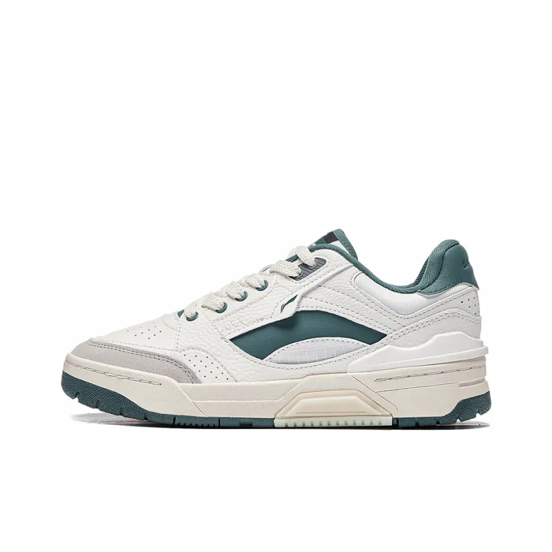 LiNing RSR 101 Basketball Shoes Women's White Gray Green-0