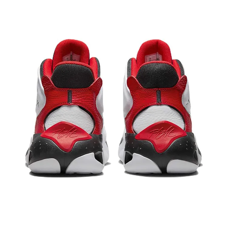 Jordan Max Aura 4 White Black University Red-4