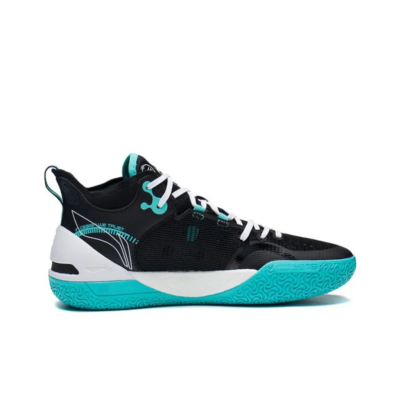 LiNing YuShuai 16 Cushioning Anti-Slip And Wear-Resistant Low-Top Basketball Shoes Black-1