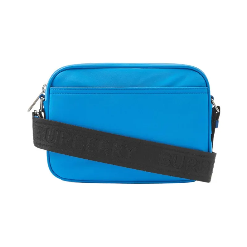 Burberry Leather Shoulder Bag Crossbody Bag Regular Men's Blue-2