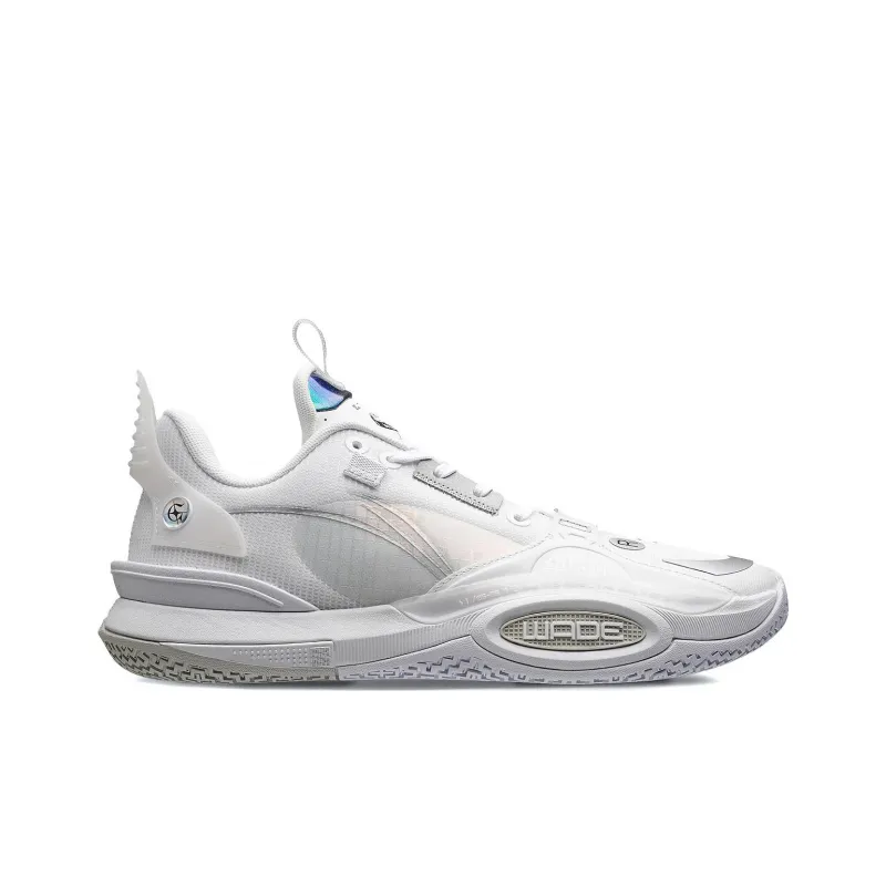 Li Ning Wade All City 10 X Glare We Are One 'White Grey'-1